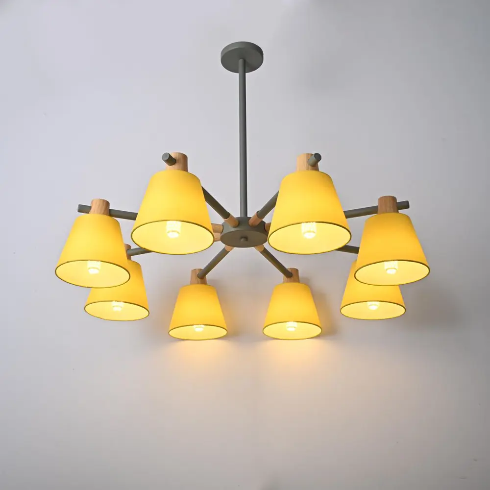 Фото 5 Люстра на штанге Imperiumloft Natura a yellow Impr_177990-26 8 ламп 24 м² цвет серый/желтый Фото 5 Люстра на штанге Imperiumloft Natura a yellow Impr_177990-26 8 ламп 24 м² цвет серый/желтый