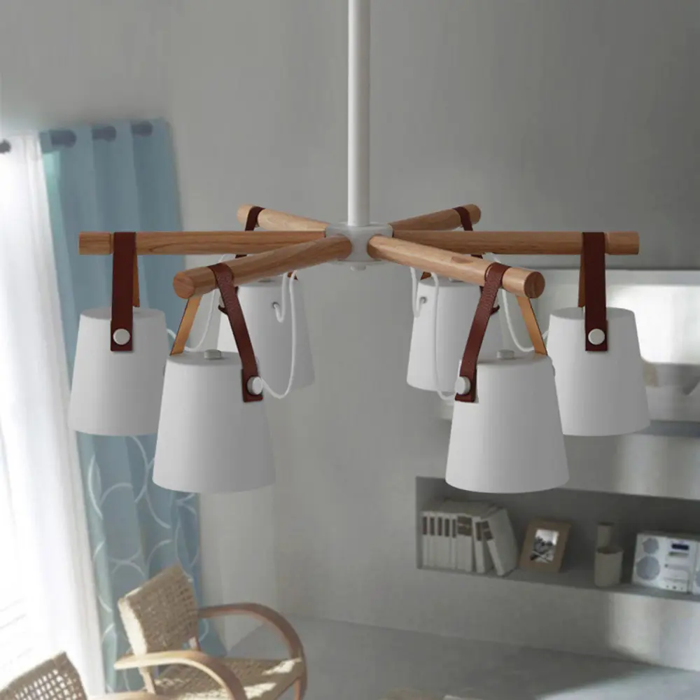 Фото 2 Люстра на штанге Imperiumloft Natura Impr_178002-26 8 ламп 16 м² цвет черный