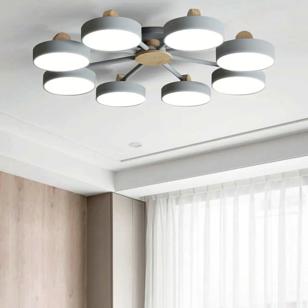 Фото 7 Люстра подвесная светодиодная Imperiumloft Move 30 м² регулируемый белый свет цвет розовый Фото 7 Люстра подвесная светодиодная Imperiumloft Move 30 м² регулируемый белый свет цвет розовый