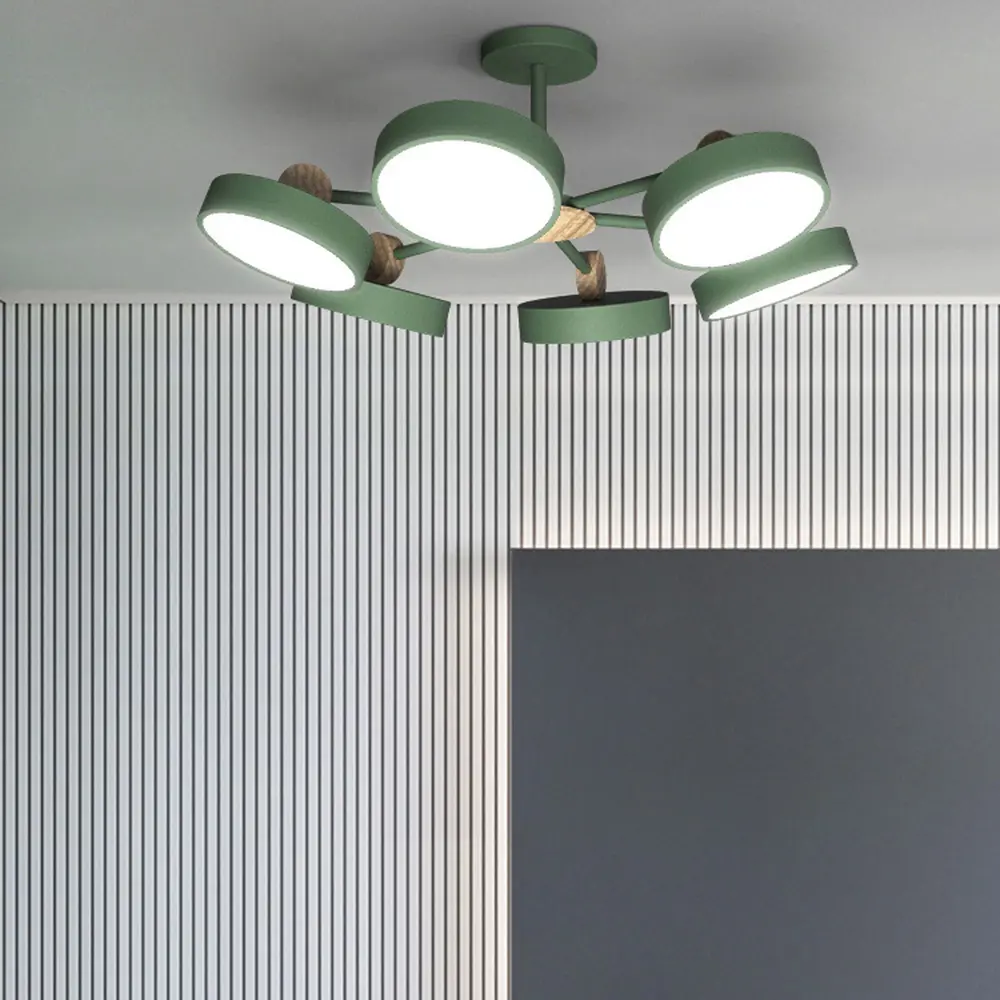 Фото 13 Люстра подвесная светодиодная Imperiumloft Move 30 м² регулируемый белый свет цвет розовый Фото 13 Люстра подвесная светодиодная Imperiumloft Move 30 м² регулируемый белый свет цвет розовый