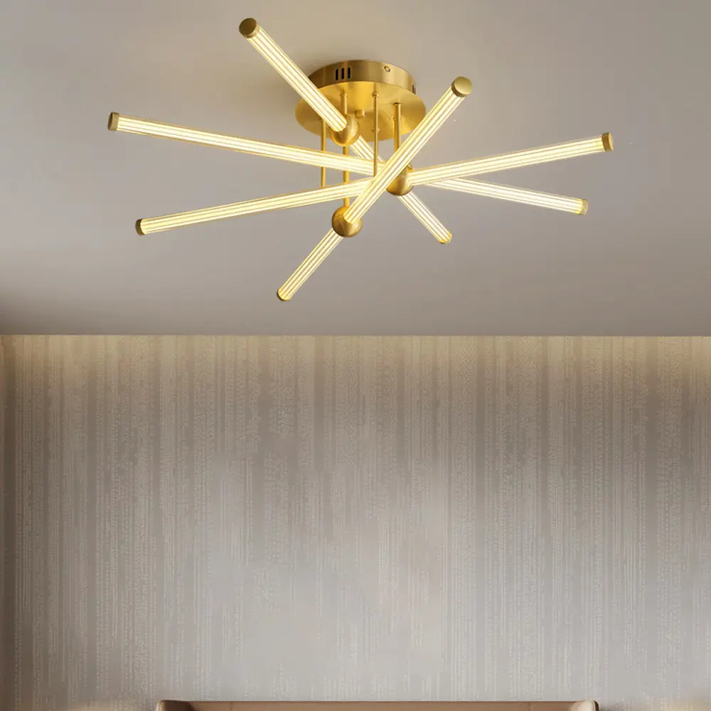 Фото 20 Люстра подвесная светодиодная Imperiumloft Bekka 51 м² регулируемый белый свет цвет жёлтый/золотой Фото 20 Люстра подвесная светодиодная Imperiumloft Bekka 51 м² регулируемый белый свет цвет жёлтый/золотой