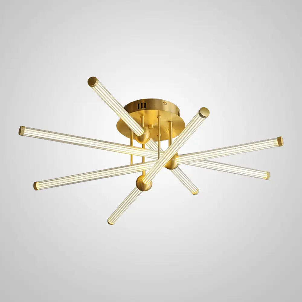 Фото 16 Люстра подвесная светодиодная Imperiumloft Bekka 140 м² регулируемый белый свет цвет жёлтый/золотой Фото 16 Люстра подвесная светодиодная Imperiumloft Bekka 140 м² регулируемый белый свет цвет жёлтый/золотой