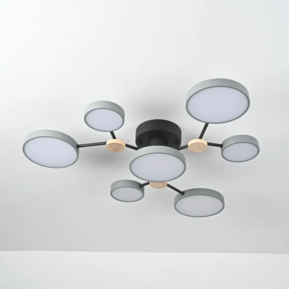 Фото 7 Люстра подвесная светодиодная Imperiumloft Gamma Impr_223765-23 48 м² белый свет цвет белый/серый Фото 7 Люстра подвесная светодиодная Imperiumloft Gamma Impr_223765-23 48 м² белый свет цвет белый/серый