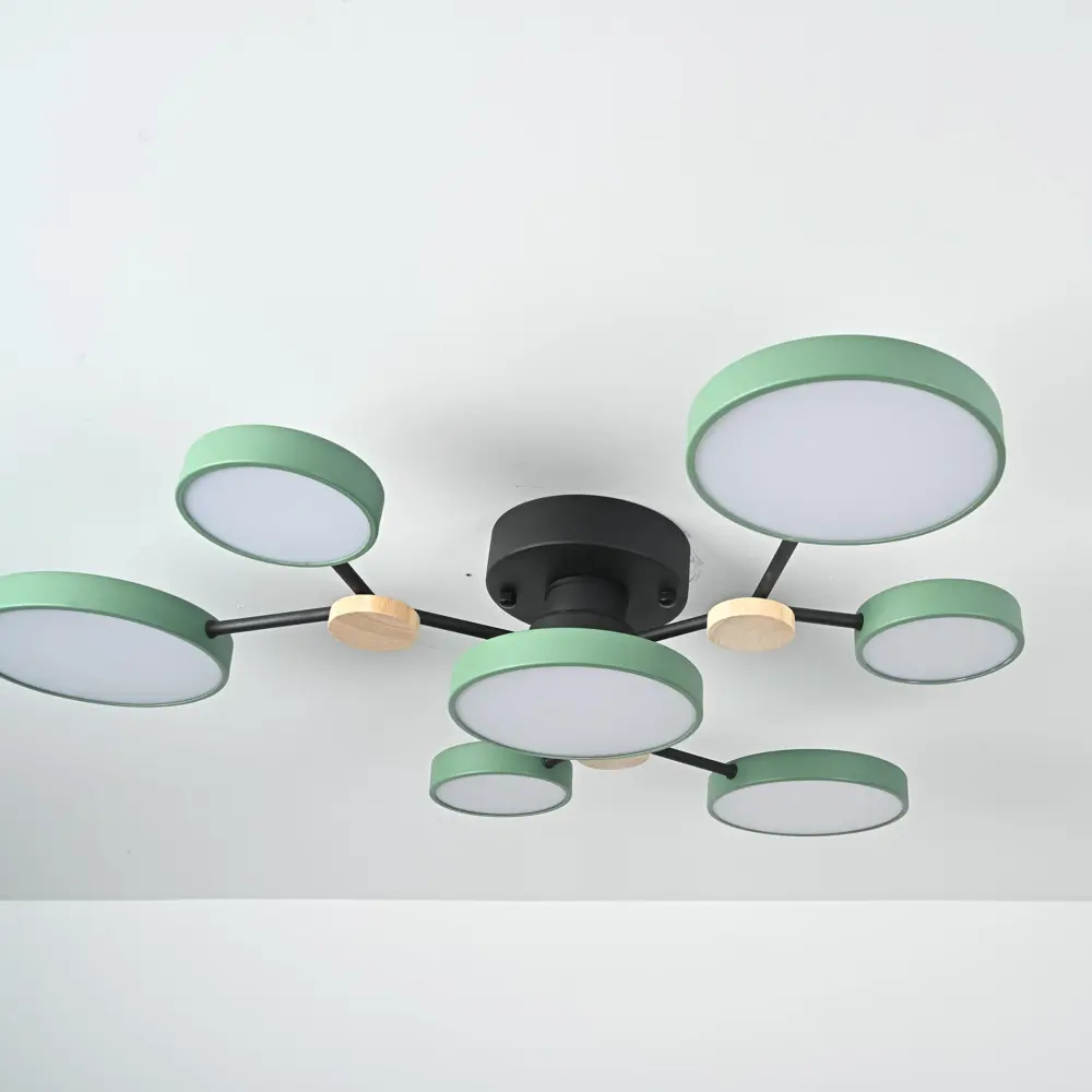 Фото 17 Люстра подвесная светодиодная Imperiumloft Gamma Impr_223771-23 48 м² белый свет цвет белый/зеленый Фото 17 Люстра подвесная светодиодная Imperiumloft Gamma Impr_223771-23 48 м² белый свет цвет белый/зеленый