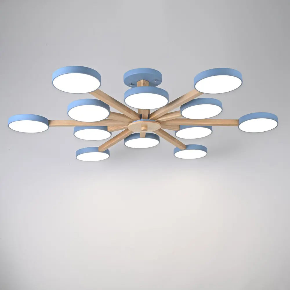 Фото 9 Люстра подвесная светодиодная Imperiumloft Turna blue Impr_228855-26 40 м² белый свет цвет белый/голубой Фото 9 Люстра подвесная светодиодная Imperiumloft Turna blue Impr_228855-26 40 м² белый свет цвет белый/голубой