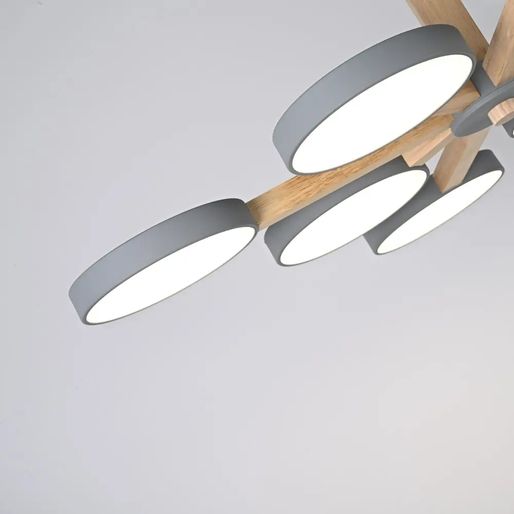 Фото 7 Люстра подвесная светодиодная Imperiumloft Turna gray Impr_228857-26 45 м² белый свет цвет белый/серый Фото 7 Люстра подвесная светодиодная Imperiumloft Turna gray Impr_228857-26 45 м² белый свет цвет белый/серый