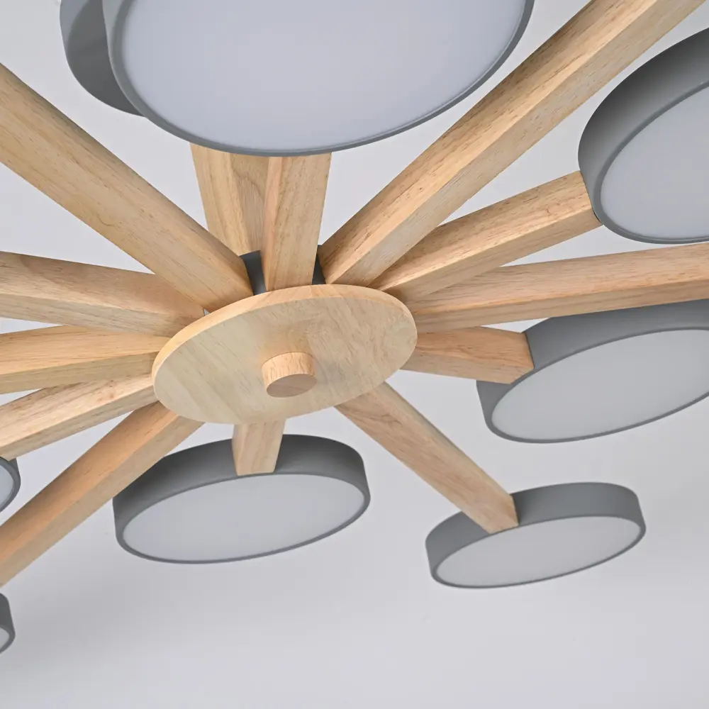 Фото 7 Люстра подвесная светодиодная Imperiumloft Turna gray Impr_228859-26 40 м² белый свет цвет белый/серый Фото 7 Люстра подвесная светодиодная Imperiumloft Turna gray Impr_228859-26 40 м² белый свет цвет белый/серый