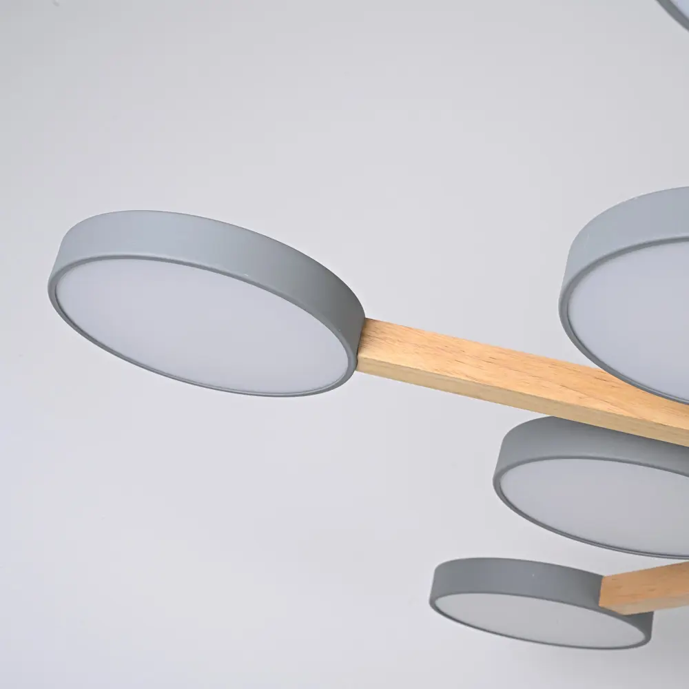 Фото 8 Люстра подвесная светодиодная Imperiumloft Turna gray Impr_228859-26 40 м² белый свет цвет белый/серый Фото 8 Люстра подвесная светодиодная Imperiumloft Turna gray Impr_228859-26 40 м² белый свет цвет белый/серый