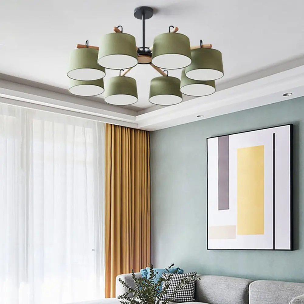 Фото 7 Люстра потолочная Imperiumloft Even Impr_178365-26 3 ламп 10 м² цвет черный, оливковый Фото 7 Люстра потолочная Imperiumloft Even Impr_178365-26 3 ламп 10 м² цвет черный, оливковый