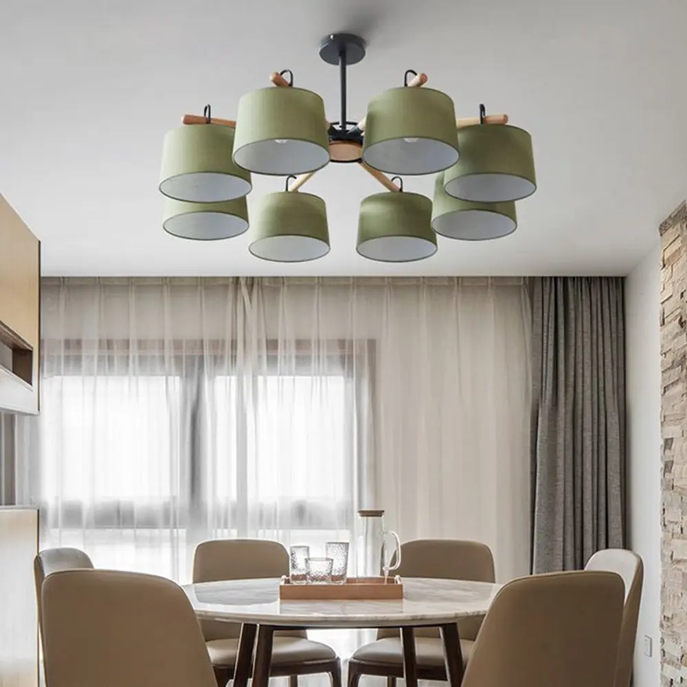 Фото 2 Люстра потолочная Imperiumloft Even Impr_178369-26 6 ламп 15 м² цвет серый, черный