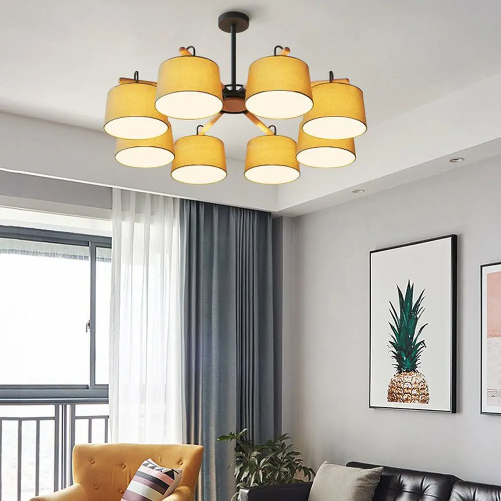 Фото 12 Люстра потолочная Imperiumloft Even Impr_178372-26 8 ламп 25 м² цвет черный/оливковый Фото 12 Люстра потолочная Imperiumloft Even Impr_178372-26 8 ламп 25 м² цвет черный/оливковый