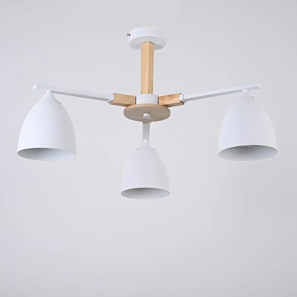 Фото 2 Люстра потолочная Imperiumloft Noa 3 Impr_183465-26 3 ламп 9 м² цвет белый