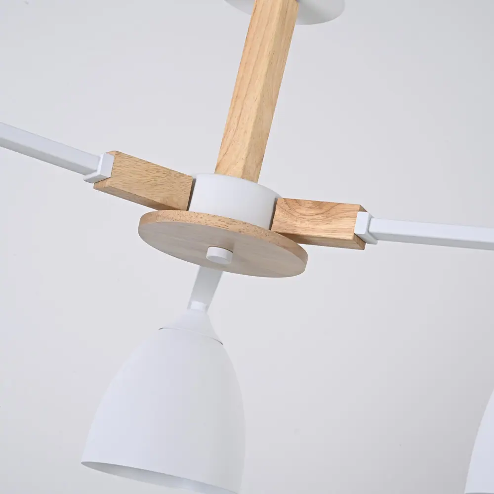 Фото 6 Люстра потолочная Imperiumloft Noa 3 Impr_183465-26 3 ламп 9 м² цвет белый