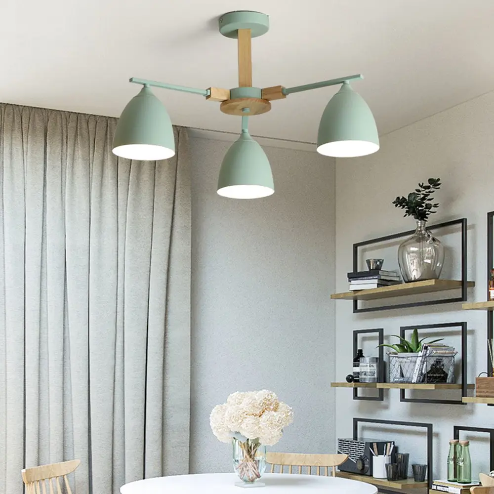 Фото 5 Люстра потолочная Imperiumloft Noa 3 Impr_183465-26 3 ламп 9 м² цвет белый