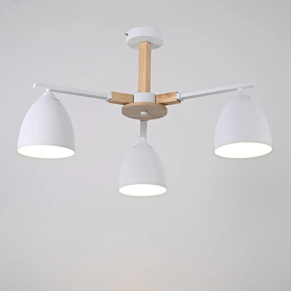 Фото 3 Люстра потолочная Imperiumloft Noa 3 Impr_183465-26 3 ламп 9 м² цвет белый