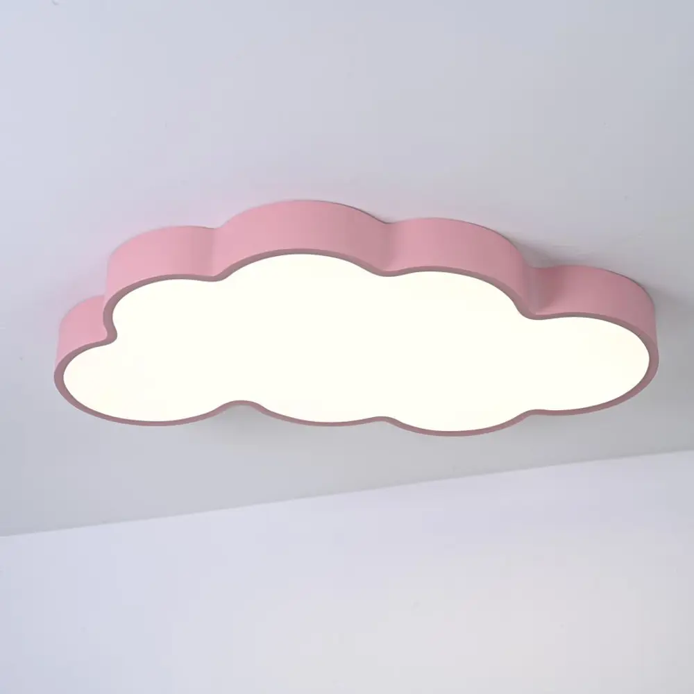 Фото 3 Светильник потолочный светодиодный Imperiumloft Cloud розовый Impr_186677-26 70 м² белый свет цвет белый/розовый