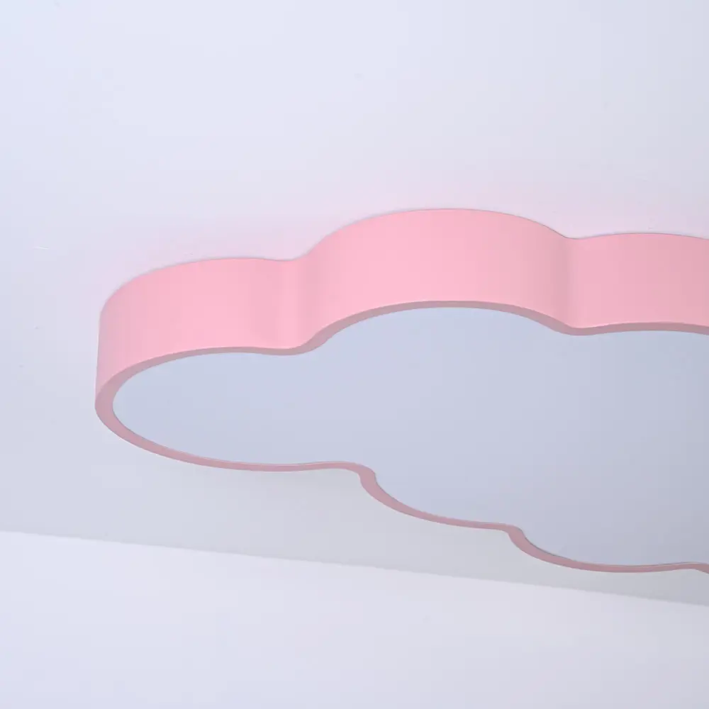 Фото 7 Светильник потолочный светодиодный Imperiumloft Cloud розовый Impr_186677-26 70 м² белый свет цвет белый/розовый