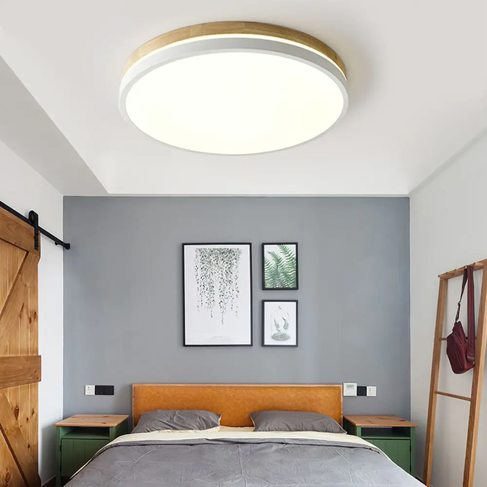 Фото 2 Светильник потолочный светодиодный Imperiumloft Disc Impr_189893-26 8 м² белый свет цвет белый/зеленый