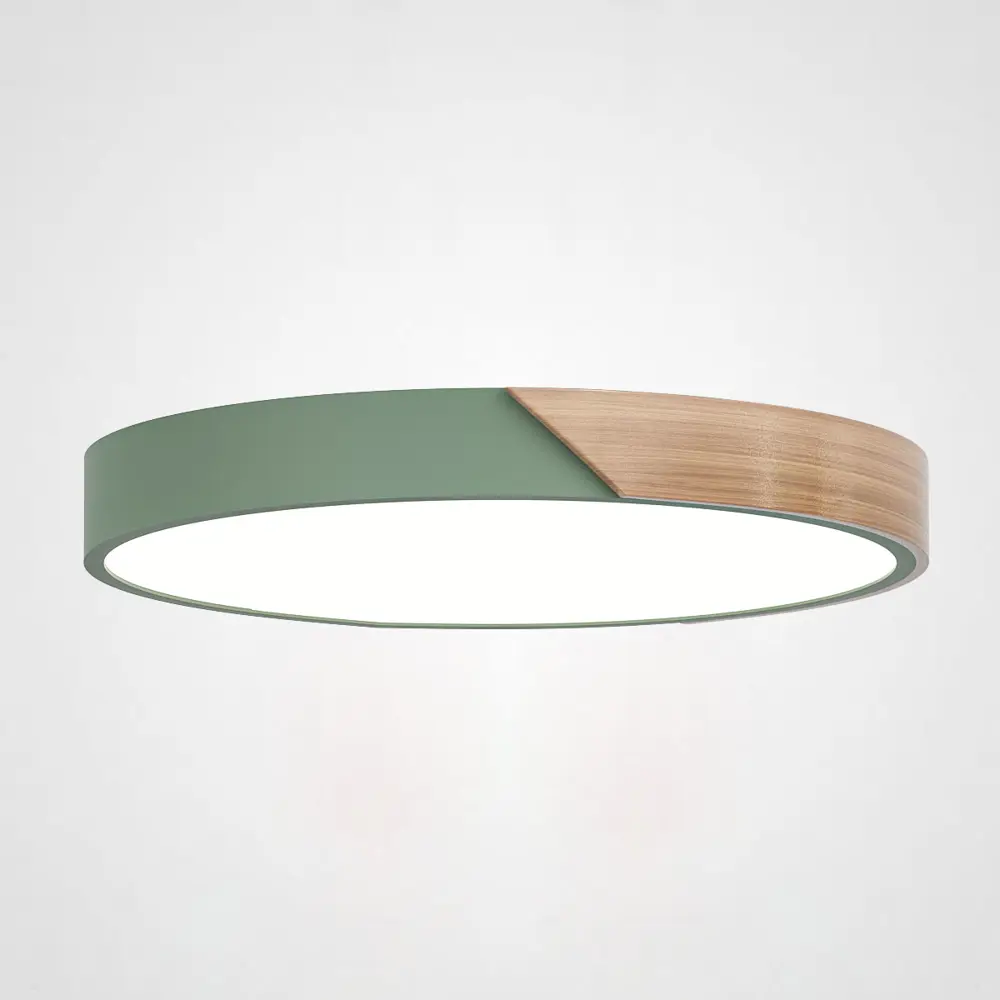 Фото Светильник потолочный светодиодный Imperiumloft Clip Impr_193047-26 12 м² белый свет цвет белый/зеленый Фото Светильник потолочный светодиодный Imperiumloft Clip Impr_193047-26 12 м² белый свет цвет белый/зеленый