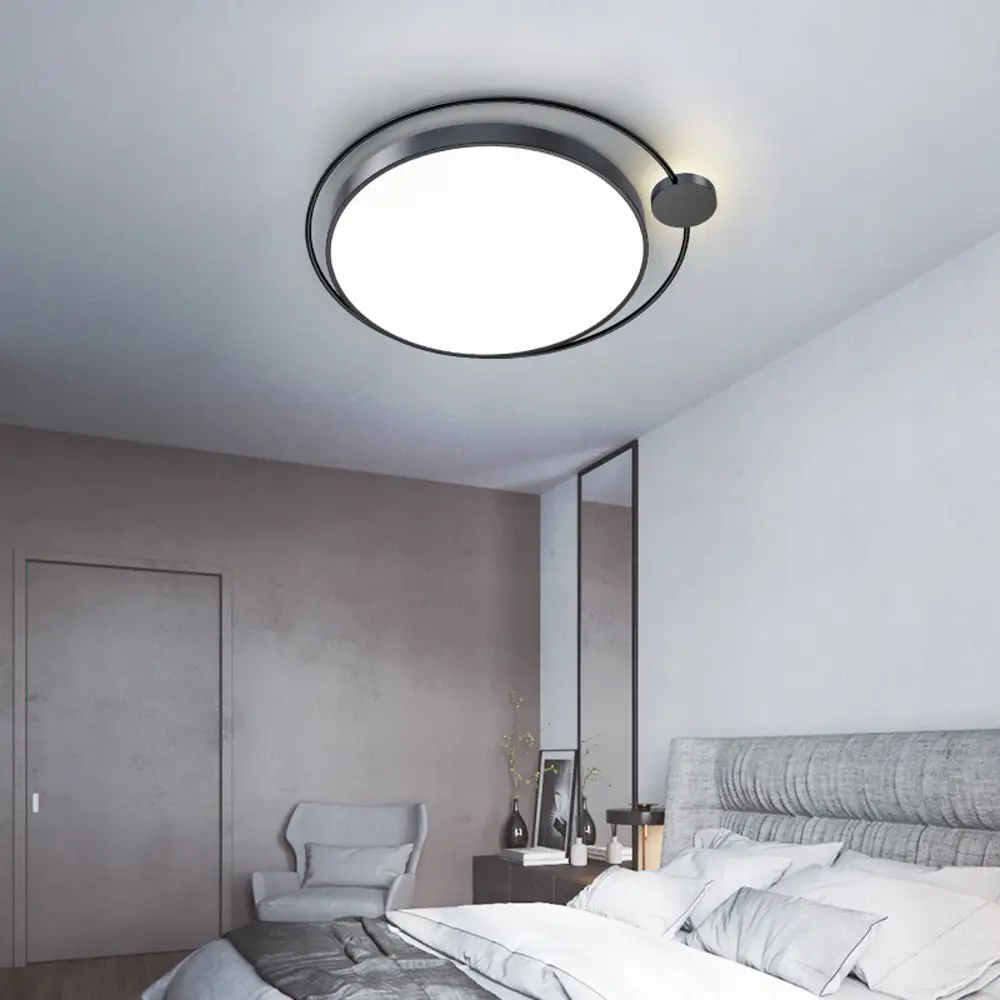 Фото 2 Светильник потолочный светодиодный Imperiumloft Destin black Impr_193727-26 19 м² белый свет цвет черный Фото 2 Светильник потолочный светодиодный Imperiumloft Destin black Impr_193727-26 19 м² белый свет цвет черный