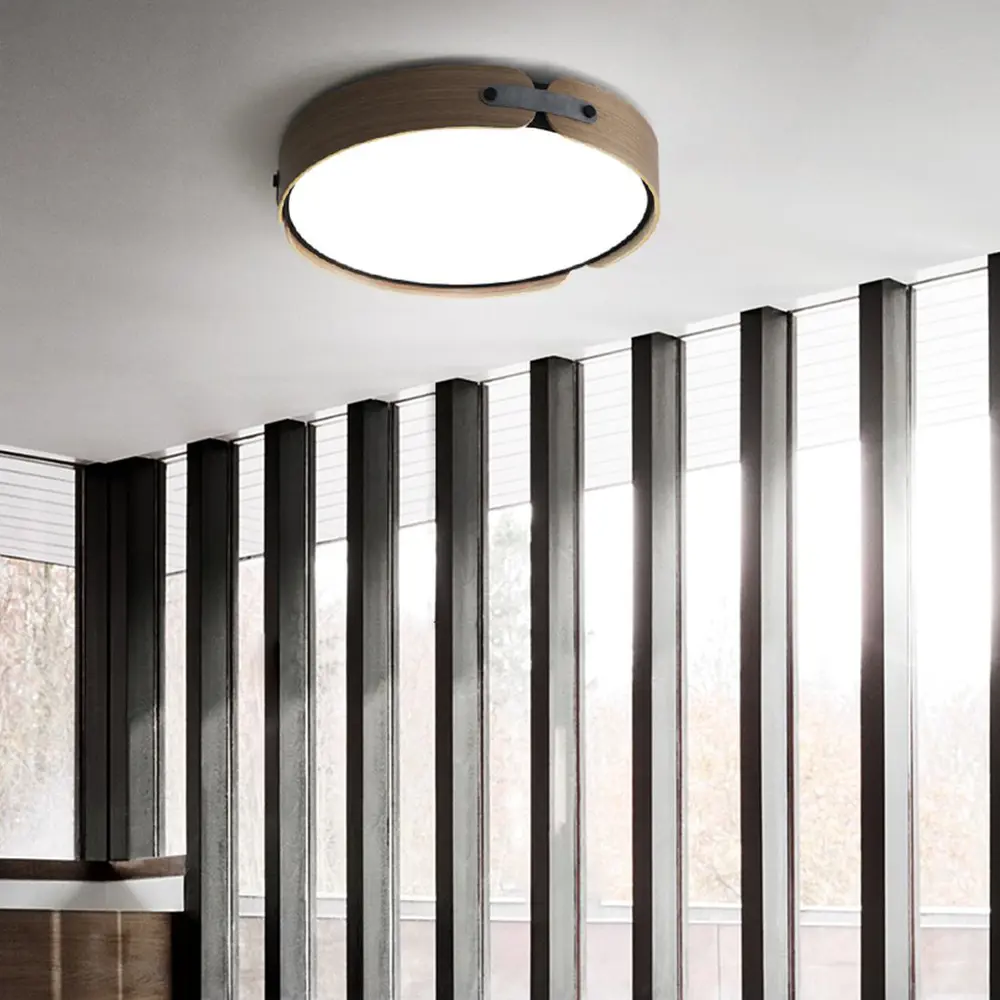 Фото 4 Светильник потолочный светодиодная Imperiumloft Range Impr_195542-26 27 м² белый свет цвет белый, светлое дерево