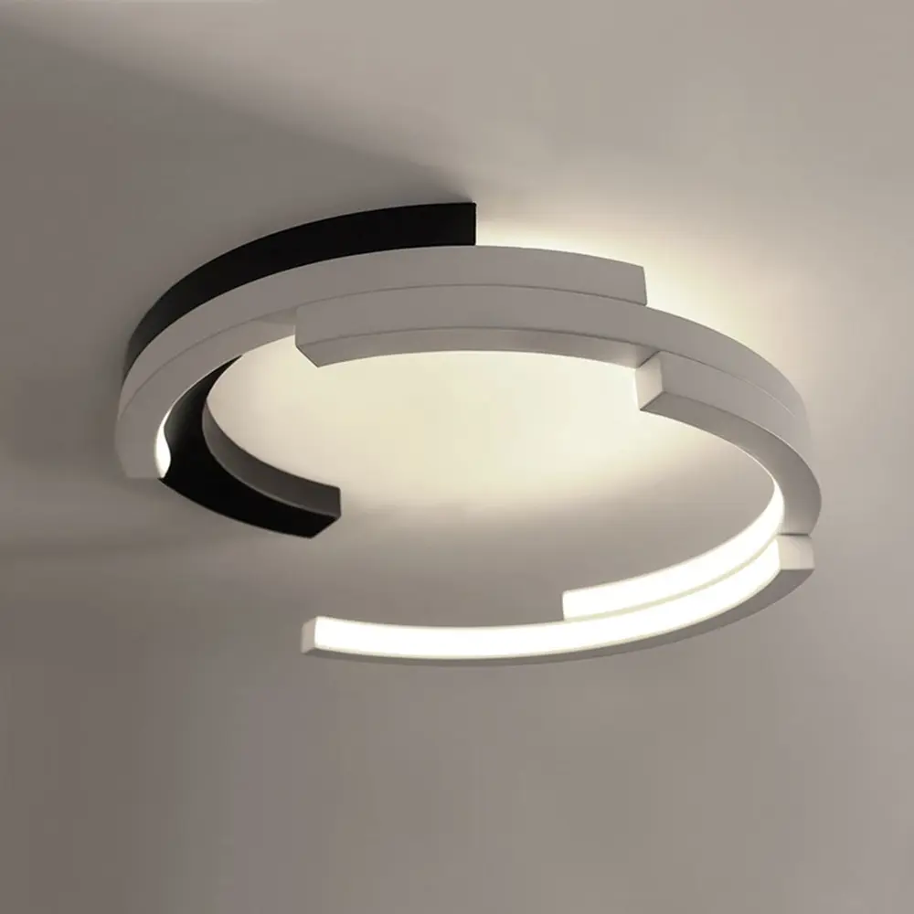 Фото 5 Светильник потолочный светодиодный Imperiumloft Vima Impr_208324-26 23 м² белый свет цвет белый/черный