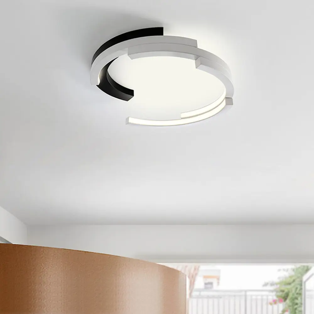 Фото 13 Светильник потолочный светодиодный Imperiumloft Vima Impr_208324-26 23 м² белый свет цвет белый/черный