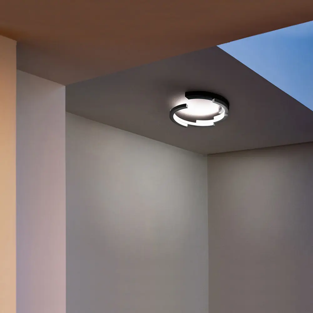 Фото 10 Светильник потолочный светодиодный Imperiumloft Vima Impr_208324-26 23 м² белый свет цвет белый/черный