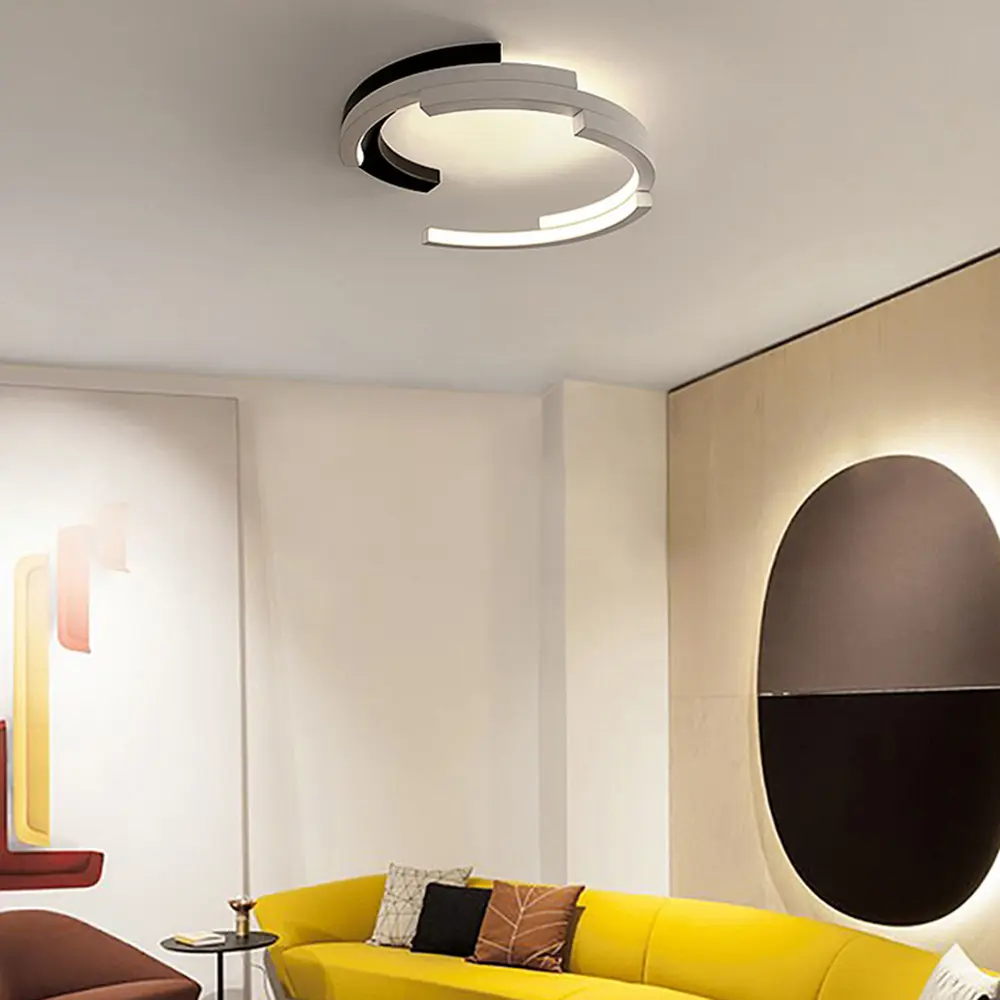 Фото 7 Светильник потолочный светодиодный Imperiumloft Vima Impr_208324-26 23 м² белый свет цвет белый/черный