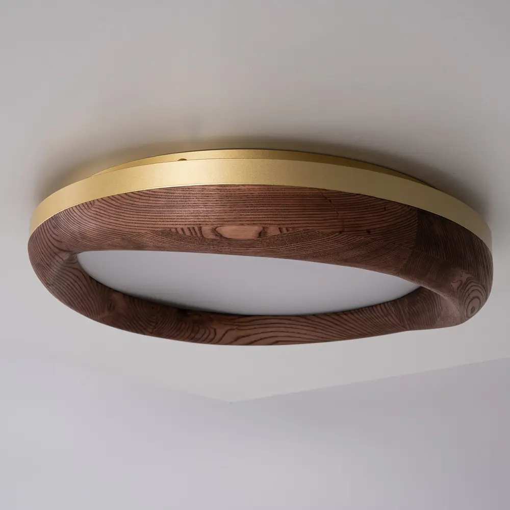 Фото 10 Светильник потолочный светодиодный Imperiumloft Runis Impr_219475-26 24 м² нейтральный белый свет цвет белый/коричневый/золотой Фото 10 Светильник потолочный светодиодный Imperiumloft Runis Impr_219475-26 24 м² нейтральный белый свет цвет белый/коричневый/золотой