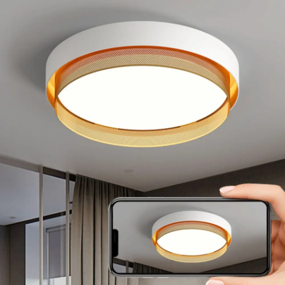 Фото 9 Светильник потолочный светодиодный Imperiumloft Malia Impr_223853-23 9 м² белый свет цвет белый/черный/латунь Фото 9 Светильник потолочный светодиодный Imperiumloft Malia Impr_223853-23 9 м² белый свет цвет белый/черный/латунь