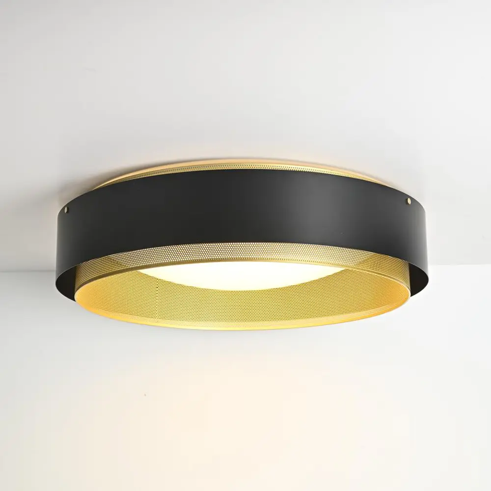 Фото 2 Светильник потолочный светодиодный Imperiumloft Casing Impr_140595-26 36 м² белый свет цвет черный/золотой Фото 2 Светильник потолочный светодиодный Imperiumloft Casing Impr_140595-26 36 м² белый свет цвет черный/золотой