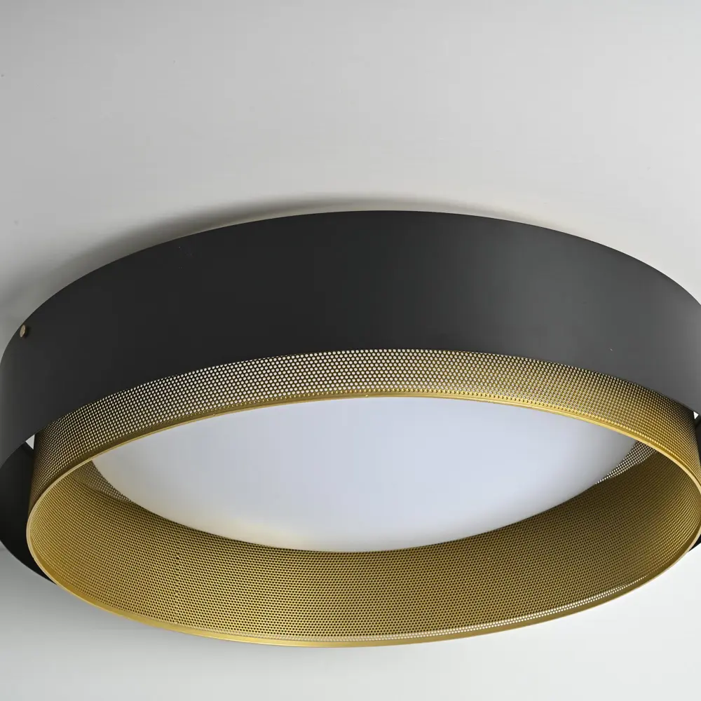 Фото 8 Светильник потолочный светодиодный Imperiumloft Casing Impr_140595-26 36 м² белый свет цвет черный/золотой Фото 8 Светильник потолочный светодиодный Imperiumloft Casing Impr_140595-26 36 м² белый свет цвет черный/золотой