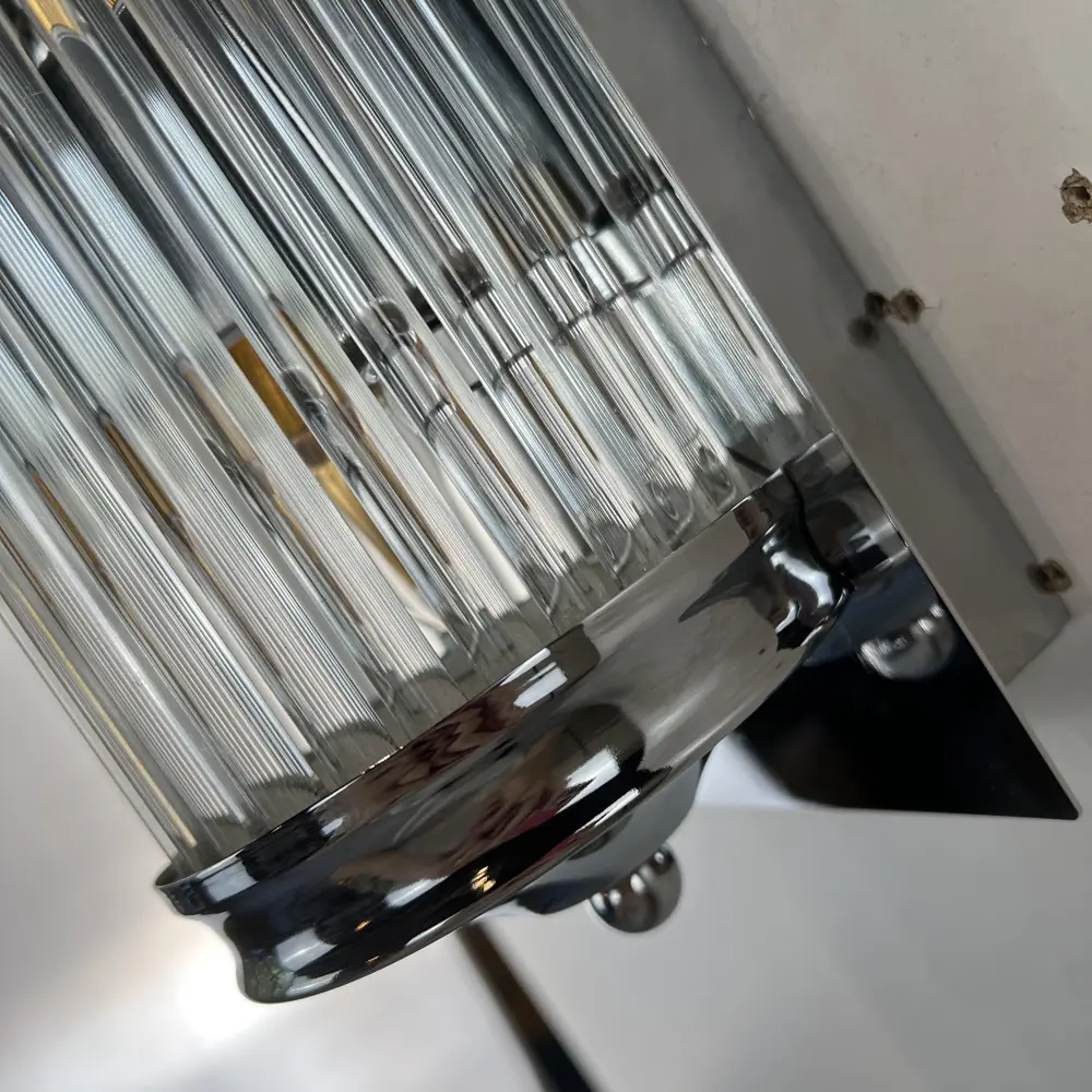 Фото 11 Настенный светильник Imperiumloft Eichholtz wall lamp glorious m Impr_84963-22 цвет хром/прозрачный