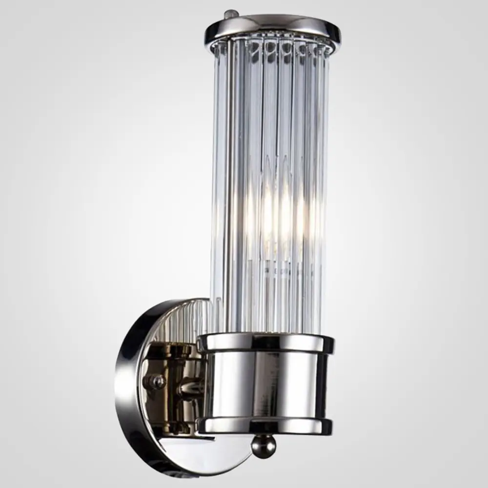 Фото Настенный светильник Imperiumloft Imperium collection claridges nickel 123207-01 Impr_123207-01 цвет прозрачный/никель Фото Настенный светильник Imperiumloft Imperium collection claridges nickel 123207-01 Impr_123207-01 цвет прозрачный/никель