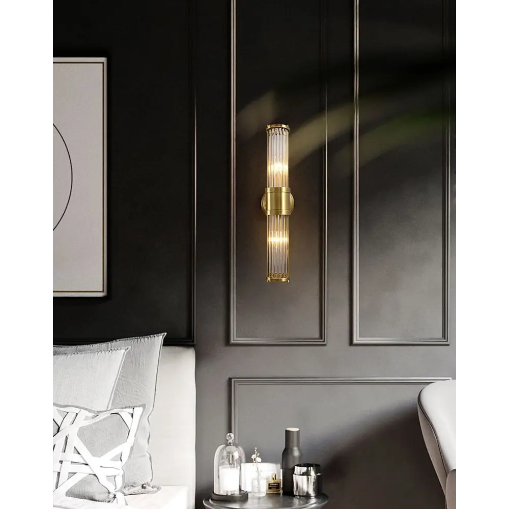 Фото 5 Настенный светильник Imperiumloft Imperium collection claridges brass 123210-01 Impr_123210-01 цвет прозрачный/золотой