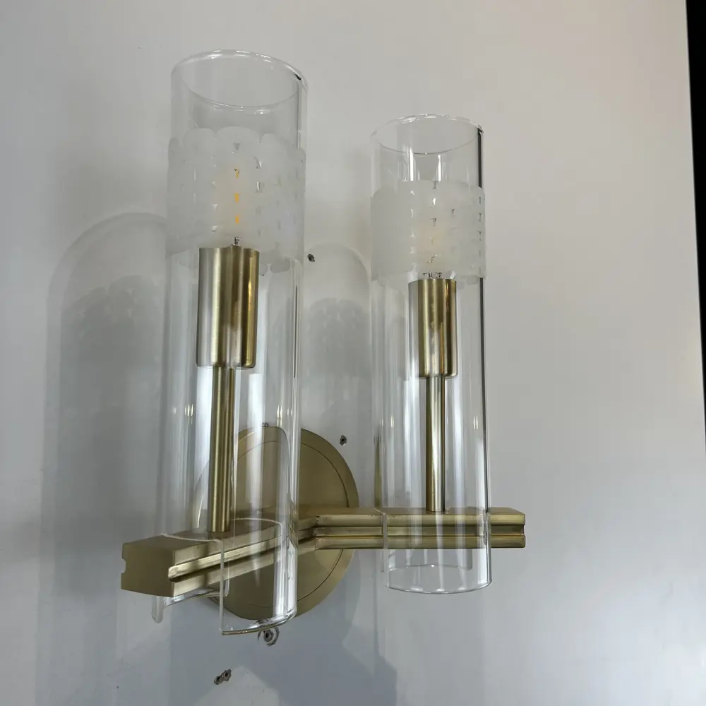 Фото 8 Настенный светильник Imperiumloft chamont 2 Impr_164356-60 цвет прозрачный/латунь Фото 8 Настенный светильник Imperiumloft chamont 2 Impr_164356-60 цвет прозрачный/латунь