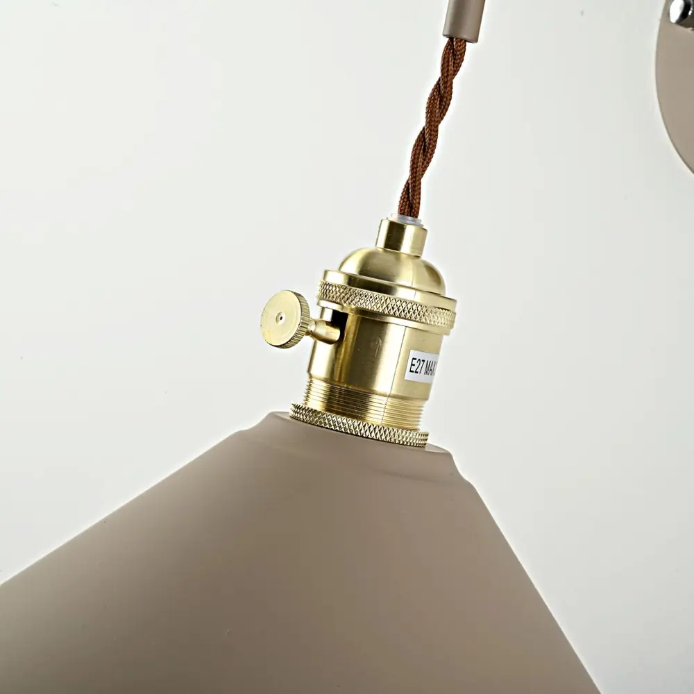 Фото 5 Настенный светильник Imperiumloft С подвесным плафоном braid wall khaki 181880-26 Impr_181880-26 цвет хаки Фото 5 Настенный светильник Imperiumloft С подвесным плафоном braid wall khaki 181880-26 Impr_181880-26 цвет хаки