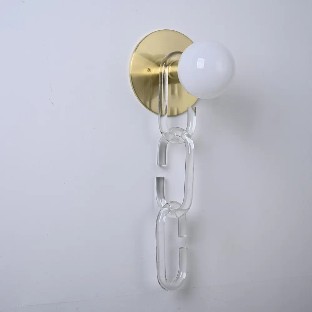 Фото 9 Настенный светильник Imperiumloft Chain wall прозрачный Impr_178089-26 цвет белый/прозрачный Фото 9 Настенный светильник Imperiumloft Chain wall прозрачный Impr_178089-26 цвет белый/прозрачный