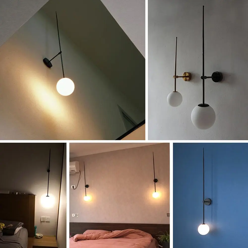 Фото 6 Настенный светильник Imperiumloft Lines ball 150 gold Impr_178058-26 цвет белый/золотой Фото 6 Настенный светильник Imperiumloft Lines ball 150 gold Impr_178058-26 цвет белый/золотой