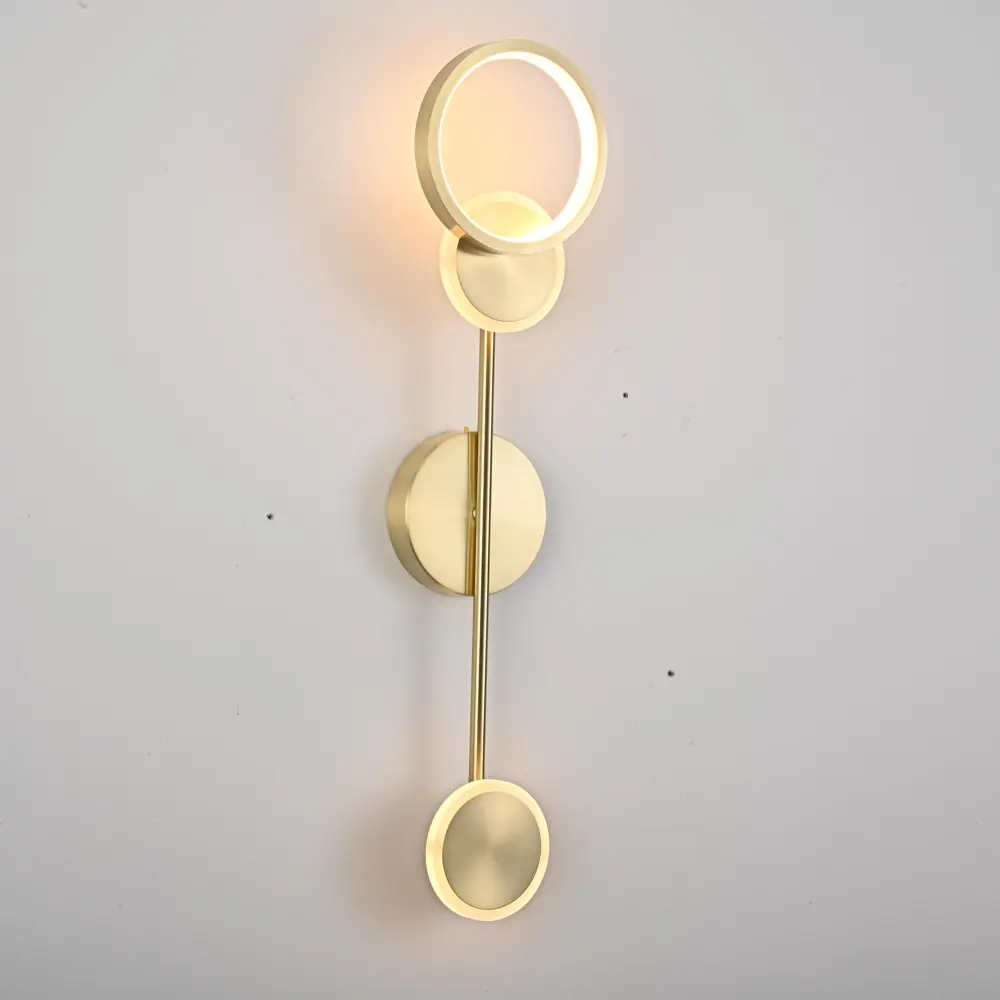 Фото 18 Настенный светильник светодиодный Imperiumloft Zingy IMPR_209012-23 нейтральный белый свет цвет жёлтый / золотой