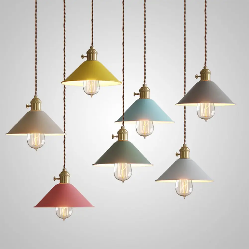 Фото 2 Светильник подвесной Imperiumloft Braid Impr_178455-26 1 лампа 3 м² цвет голубой/латунь