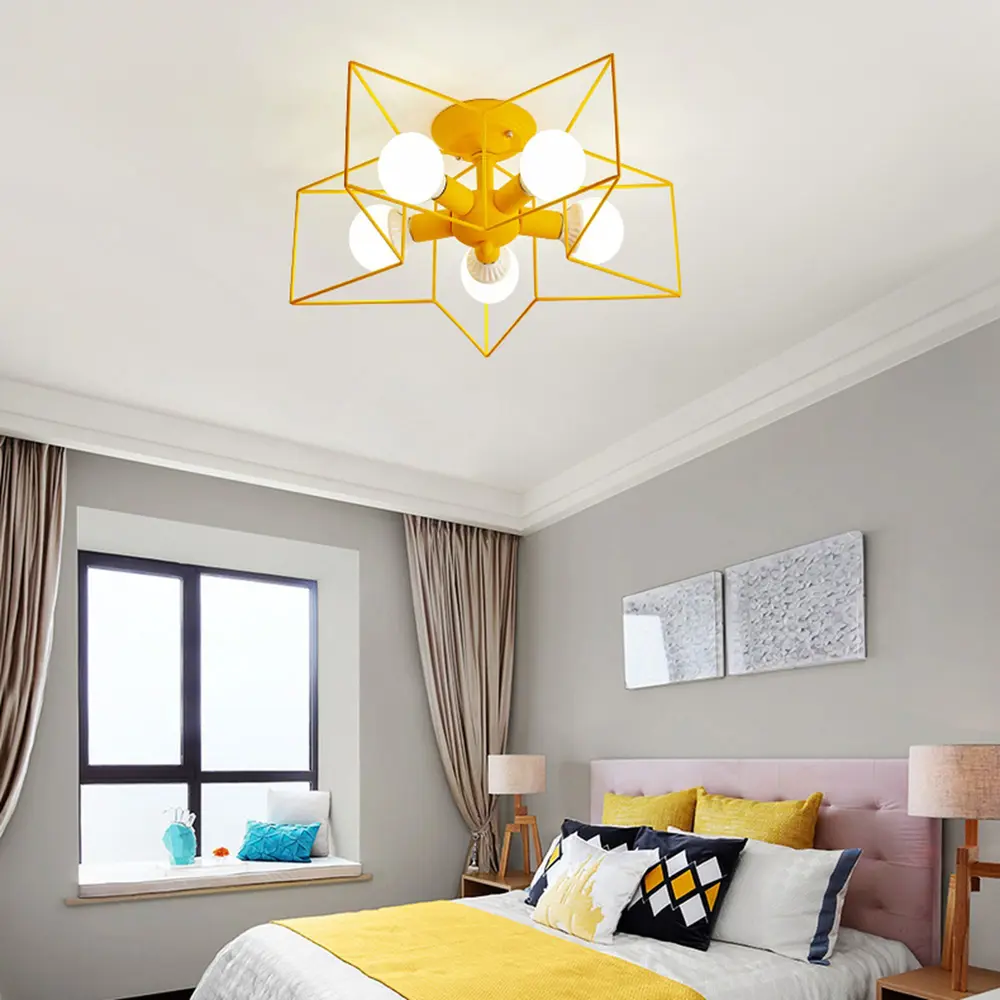 Фото 12 Люстра потолочная Imperiumloft Asteri 178360-26 5 ламп 15 м² цвет розовый Фото 12 Люстра потолочная Imperiumloft Asteri 178360-26 5 ламп 15 м² цвет розовый