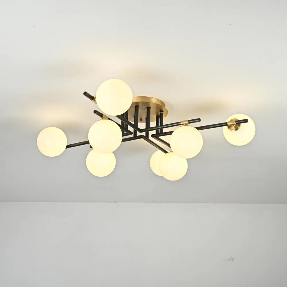 Фото 20 Люстра потолочная Imperiumloft Maryon 207941-23 8 ламп 170 м² цвет белый/черный/латунь Фото 20 Люстра потолочная Imperiumloft Maryon 207941-23 8 ламп 170 м² цвет белый/черный/латунь