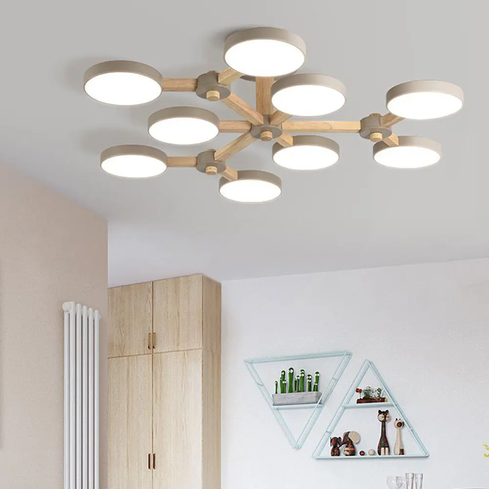 Фото 11 Люстра подвесная светодиодная Imperiumloft Turna 178304-26 45 м² белый свет цвет дерево, белый Фото 11 Люстра подвесная светодиодная Imperiumloft Turna 178304-26 45 м² белый свет цвет дерево, белый