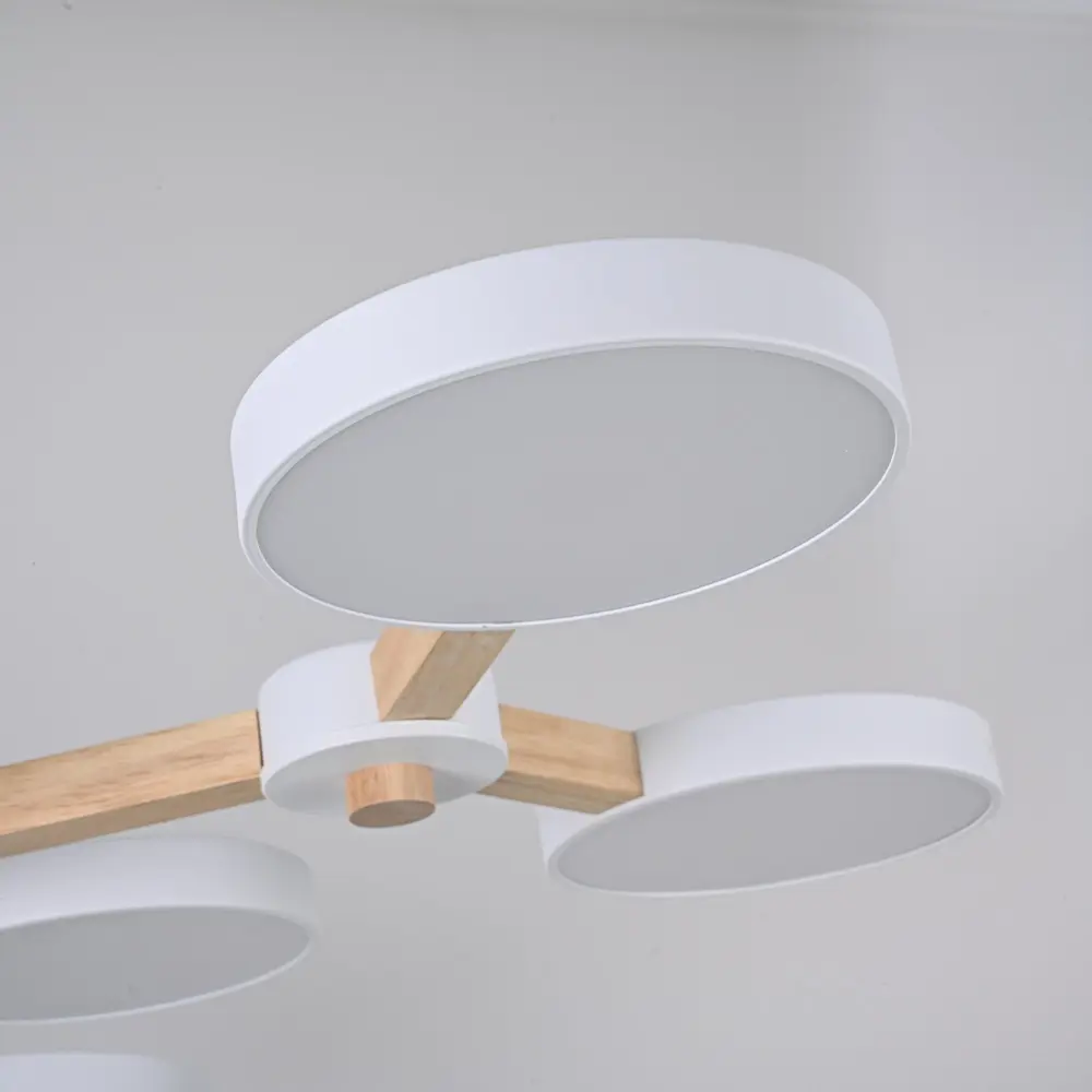 Фото 7 Люстра подвесная светодиодная Imperiumloft Turna 178304-26 45 м² белый свет цвет дерево, белый Фото 7 Люстра подвесная светодиодная Imperiumloft Turna 178304-26 45 м² белый свет цвет дерево, белый