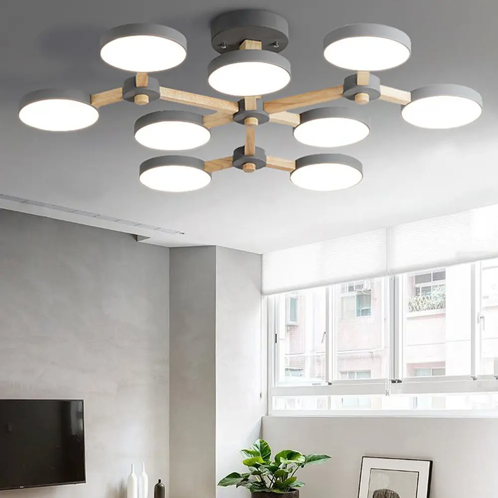 Фото 15 Люстра подвесная светодиодная Imperiumloft Turna 178305-26 45 м² белый свет цвет дерево, серый Фото 15 Люстра подвесная светодиодная Imperiumloft Turna 178305-26 45 м² белый свет цвет дерево, серый