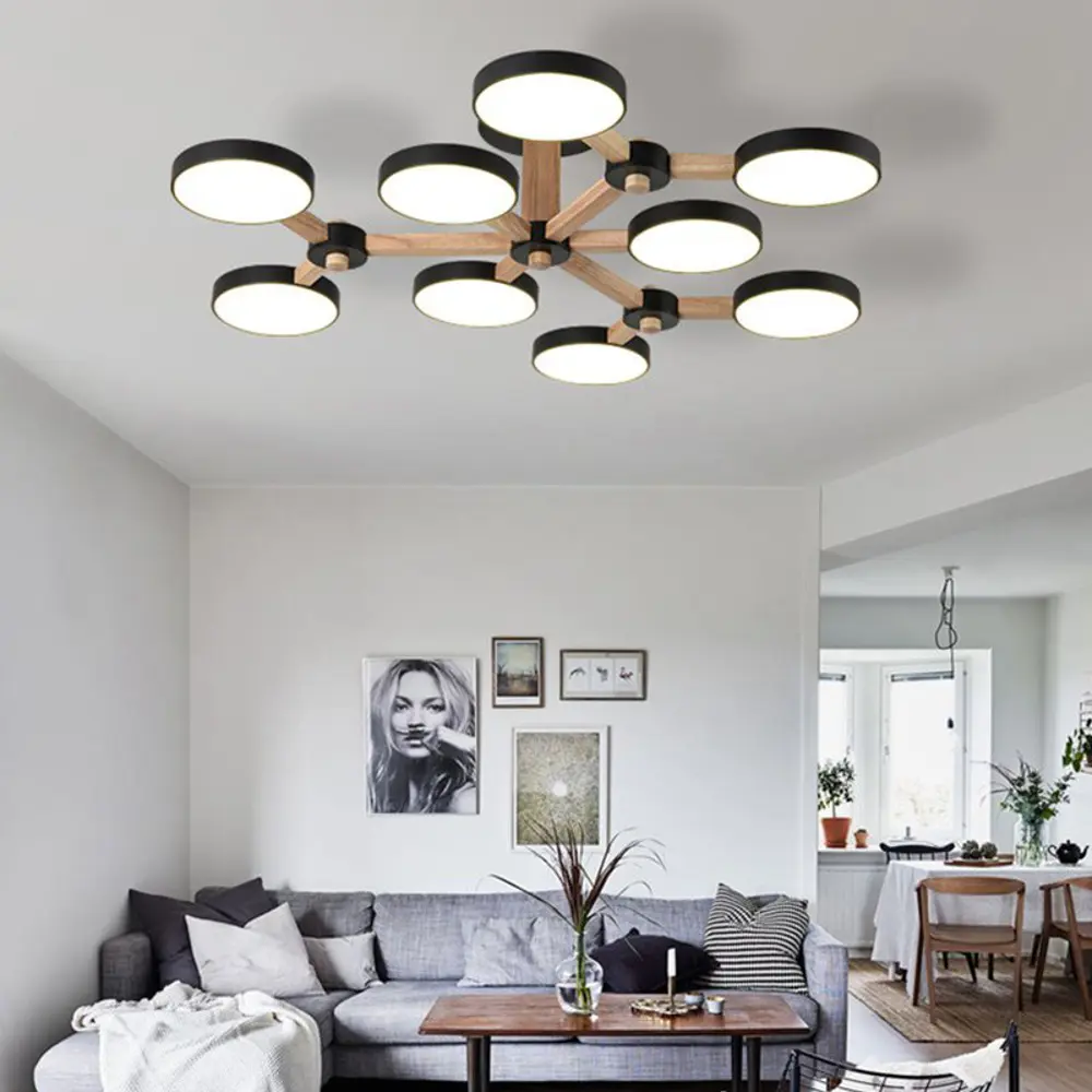 Фото 16 Люстра подвесная светодиодная Imperiumloft Turna 178305-26 45 м² белый свет цвет дерево, серый Фото 16 Люстра подвесная светодиодная Imperiumloft Turna 178305-26 45 м² белый свет цвет дерево, серый