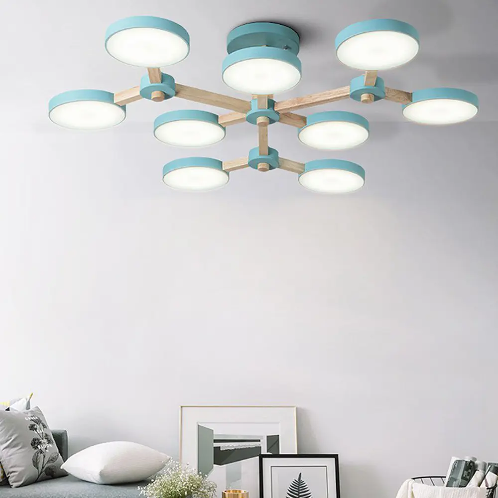 Фото 11 Люстра подвесная светодиодная Imperiumloft Turna 178305-26 45 м² белый свет цвет дерево, серый Фото 11 Люстра подвесная светодиодная Imperiumloft Turna 178305-26 45 м² белый свет цвет дерево, серый