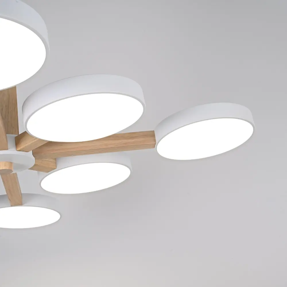 Фото 7 Люстра подвесная светодиодная Imperiumloft Turna white 228849-26 30 м² белый свет цвет белый Фото 7 Люстра подвесная светодиодная Imperiumloft Turna white 228849-26 30 м² белый свет цвет белый